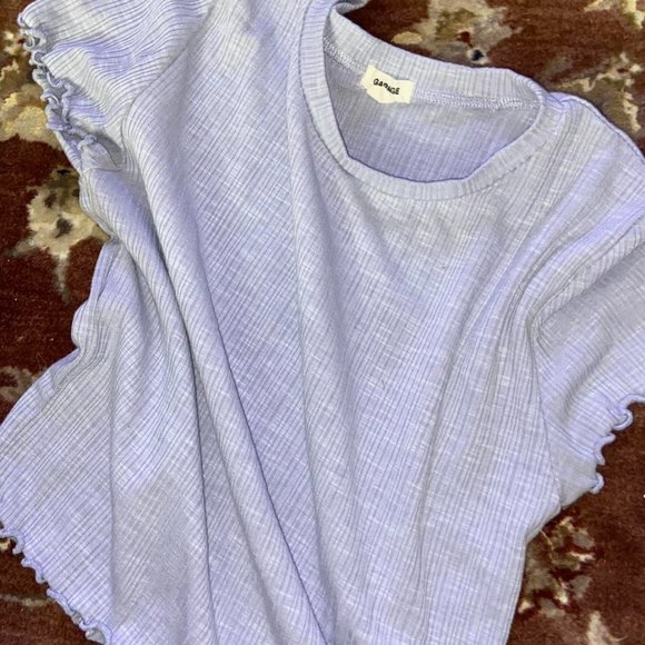 Pastel Purple "Garage" Small Top - Picture 2 of 4